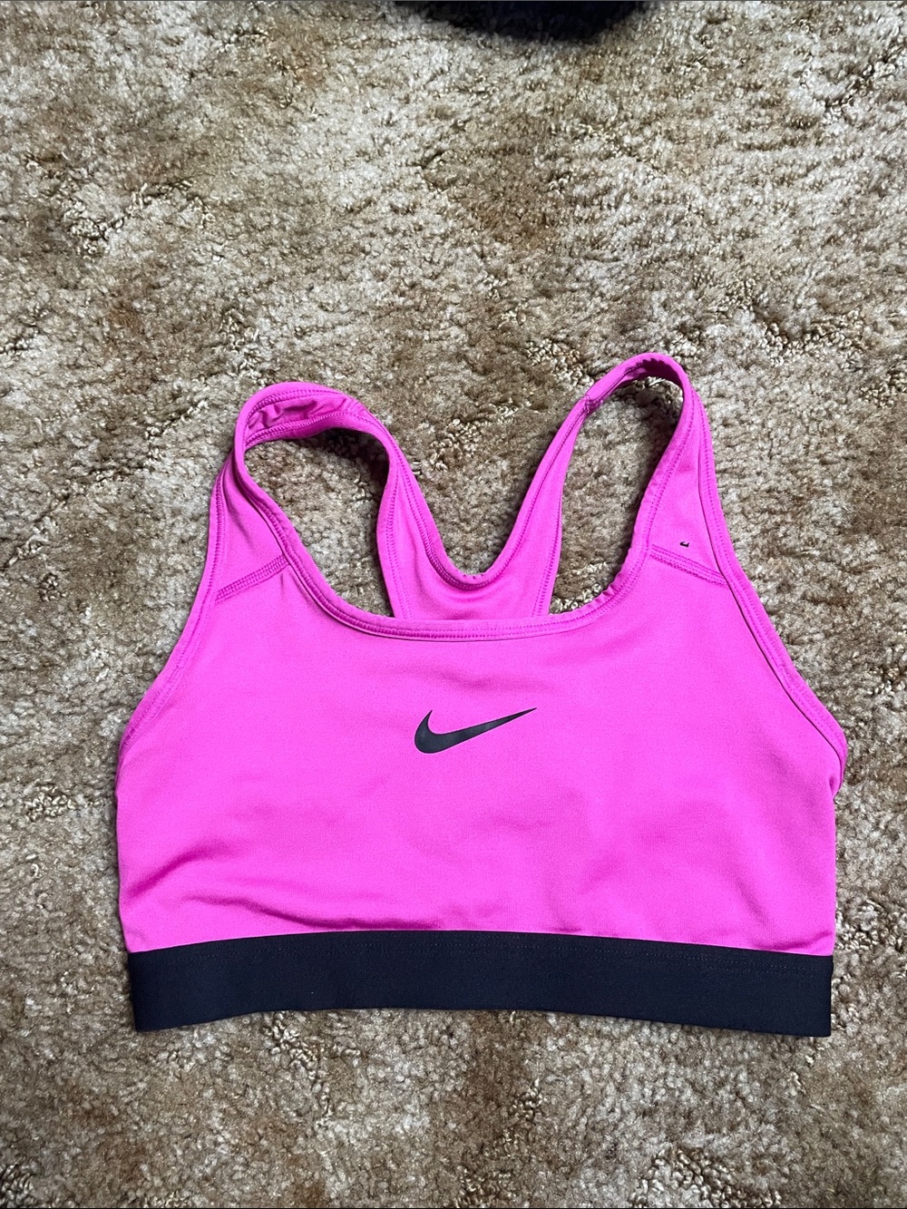 Nike Dri Fit Pink Sports Bra Size XS‎